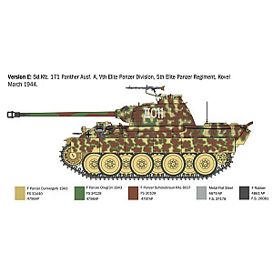 Plastmasas modelis Sd.Kfz.171 Panther Ausf.A 1/35.