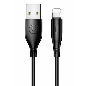 USAMS Apple Lightning 2A Charge 1m Cable Black