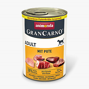 ANIMONDA GranCarno Adult Turkey - влажный корм для собак - 400г