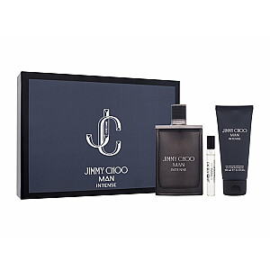 Komplekts Jimmy Choo  Man Intense  Edt 100 ml + Edt 7,5 ml + Shower Gel 100 ml