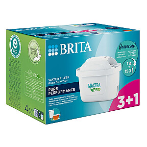 Filtrs Brita MX+ Pro Pure Performance 3+1 gab.