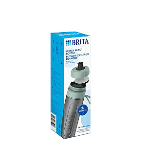 Brita Active зеленый двухдисковый фильтр-бутылка