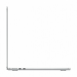 MacBook Air 13.6: M3 8/10, 16 GB, 512 GB — sudraba krāsa
