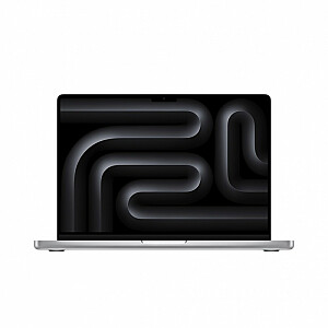 MacBook Pro 14.2: M3 8/10, 16 ГБ, твердотельный накопитель 1 ТБ — серебристый