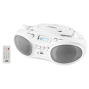 JVC RD-E661W-DAB Бумбокс белый радиоплеер