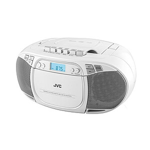 JVC RC-E451W Boombox balts radio atskaņotājs