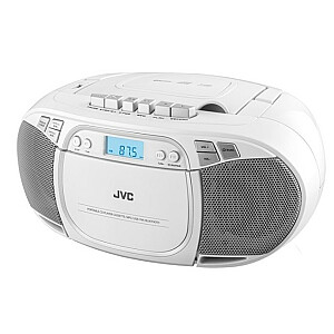 JVC RC-E451W Boombox balts radio atskaņotājs