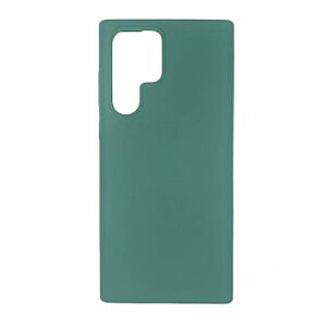 Evelatus Samsung Galaxy S22 Ultra Premium Soft Touch Silicone Case Green
