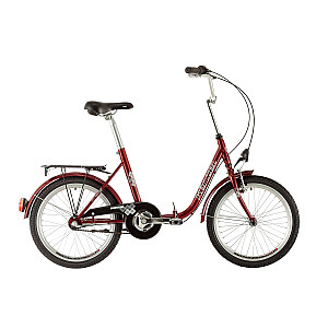 Велосипед Kenzel Camping красный (20 дюймов/3 скорости)