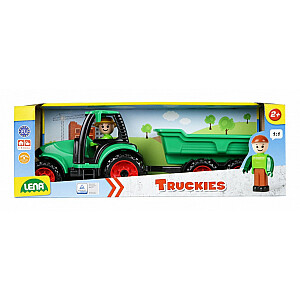Traktors ar piekabi 38 cm Truckies