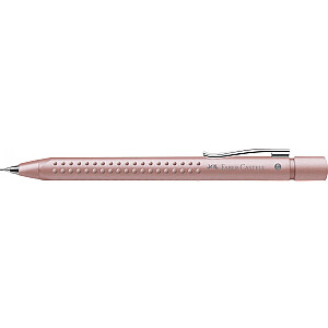 Карандаш механический Faber-Castell Grip 2011, 0,7мм, металлик, розовый