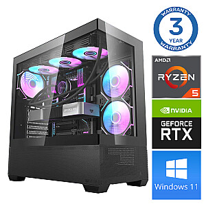 INTOP Ryzen 5 7500F 32GB DDR5 1TB SSD M.2 NVME RTX4070 SUPER 12GB WIN11