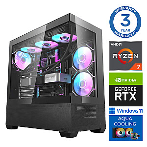 INTOP AQUA Ryzen 7 7700X 16GB DDR5 1TB SSD M.2 NVME RTX4070 SUPER 12GB WIN11