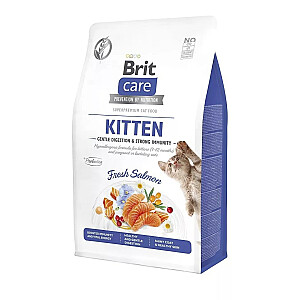 BRIT Care Kitten Digestion&Immunity Fresh Salmon - sausā barība kaķiem - 2 kg