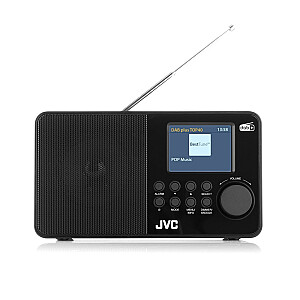 Магнитола JVC DAB RA-E611B-DAB черная