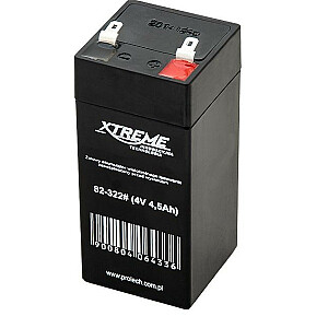 Gēla akumulators XTREME 4 V, 4,5 Ah