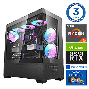 INTOP AQUA Ryzen 5 7600X 32GB DDR5 1TB SSD M.2 NVME RTX4070 SUPER 12GB WIN11