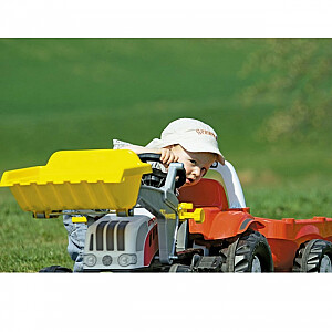 Педальный трактор Rolly KID Steyr с ковшом с прицепом (2,5-5 лет ) 023936 Германия
