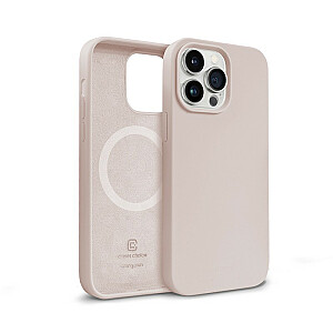 Цветной магнитный чехол MagSafe для iPhone 14 Pro Песочно-розовый