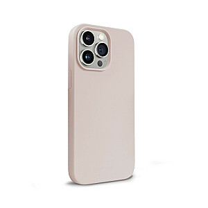 Цветной магнитный чехол для iPhone 14 Pro Песочно-розовый