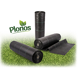 Садовый агротекстиль 70г/м2 1,6м х 100м черный Plonos