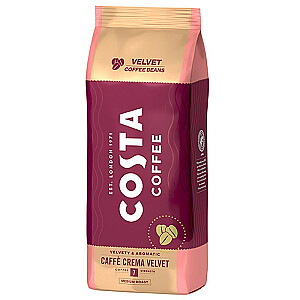 Costa Coffee Crema Velvet kafijas pupiņas 1 kg