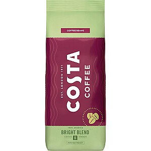 Costa Coffee Bright Blend pupiņu kafija 500g