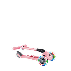 Складной самокат GLOBBER Junior Fantasy Lights, пастельно-розовый, 433-210