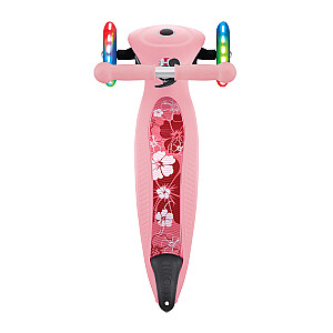Складной самокат GLOBBER Junior Fantasy Lights, пастельно-розовый, 433-210