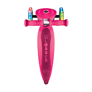 GLOBBER skrejritenis Primo Foldable Lights, rozā, 432-110-3