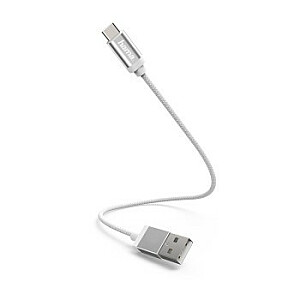 USB-C uzlādes kabelis 0,2 m Balts