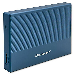 Жилье | 2,5-дюймовый SSD-отсек для жесткого диска | SATA | USB 3.0 | Сверхскоростной порт 5 Гбит/с | 2 ТБ | Синий