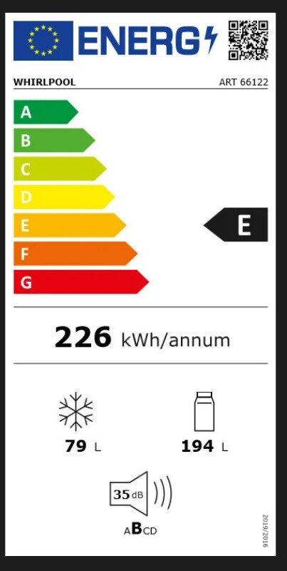 Ledusskapis Whirlpool ART 66122