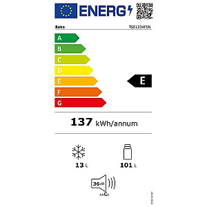 Beko TSE1234FSN ledusskapis