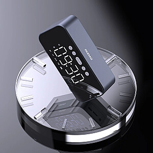 Dudao Y17 Bluetooth pulkstenis | skaļrunis - sudraba krāsā