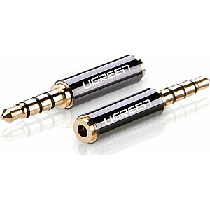 Adapteris AV Ugreen Jack 2.5mm - Jack 3.5mm black (20502)