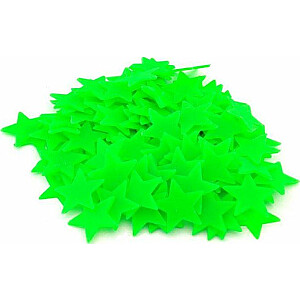 Apte AG683 LUMOUS STICKERS FLUORESCENT STARS100 universāls