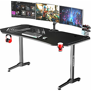 Datorspēļu galds Ultradesk Frag XXL Black