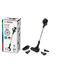 Bosch Serie 6 BBS611MAT putekļsūcējs/elektriskā slota ar akumulatoru, bez maisa, 0,3 l zils, 2,5 Ah