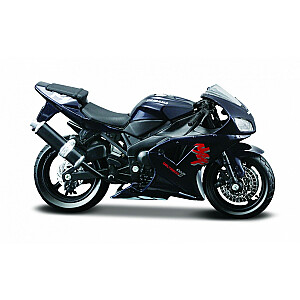 Motocikla Yamaha YZF-R1 metāla modelis uz stenda 1:18.
