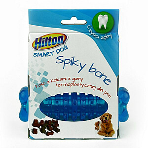 HILTON Dog Spiky Ball mix krāsa Bone ar tapas 12 cm suņiem