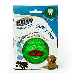 HILTON Dog Spiky Ball микс цветов с шипами 8см для собак