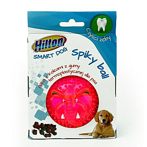 HILTON Dog Spiky Ball krāsu maisījums ar tapas 8cm suņiem