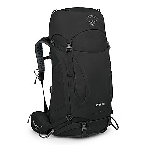 Женский треккинговый рюкзак OSPREY Kyte 48, черный XS/S
