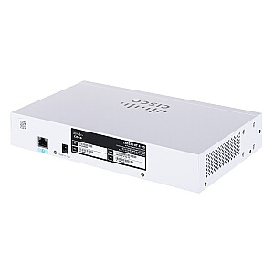 Cisco CBS220-8T-E-2G pārvaldīts Gigabit Ethernet Layer 2 (10/100/1000), 1U, balts