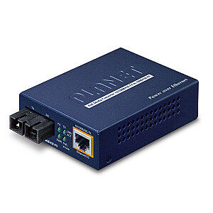 Сетевой медиаконвертер PLANET FTP-802S15 100 Мбит/с 1310 нм Одномодовый Синий