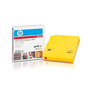 HP LTO-3 Ultrium 800 GB RW datu kasetne