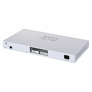 Сетевой коммутатор Cisco CBS220-24FP-4G Управляемый Gigabit Ethernet L2 (10/100/1000) Питание через Ethernet (PoE) Белый