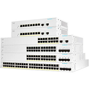 Cisco CBS220-48P-4G-EU tīkla slēdzis pārvaldīts L2 Gigabit Ethernet (10/100/1000) Power over Ethernet (PoE) Balts