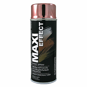 Аэрозольная краска Maxi Color 400мл лак хром медный